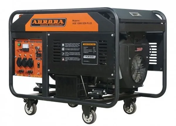 Бензиновый генератор Aurora AGE 12000 DZN Plus